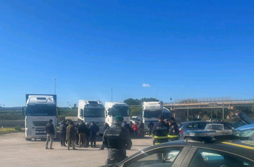 Protesta tir, Ostuni
