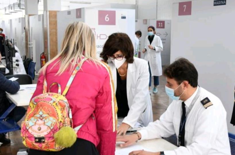 Vaccinazione profughi a Taranto