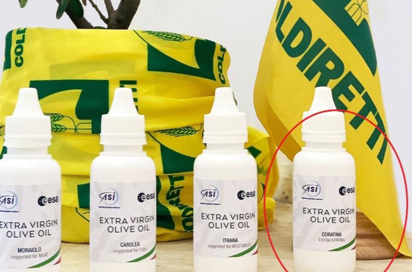 In orbita nello spazio con la Cristoforetti c'è anche l'olio coratino pugliese