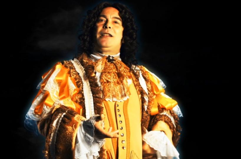 Acquaviva, Paolo Sassanelli a spasso con il fantasma del Principe De Mari 
