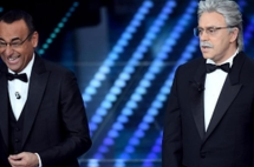 Crozza all'Ariston nei panni di Razzi