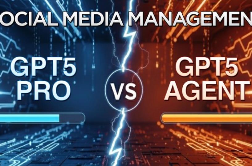 Comunicato Stampa: GPT5-PRO vs GPT5-AGENT: possono sostituire un Social Media Manager?