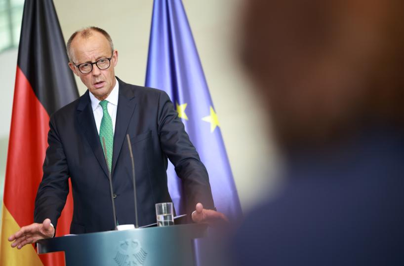 Merz, l'Ue non è competente sul sostegno militare a Kiev