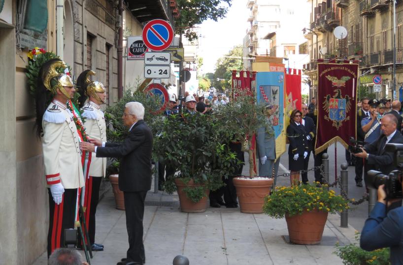 Mattarella, lo sforzo di tutti contro la mafia è essenziale