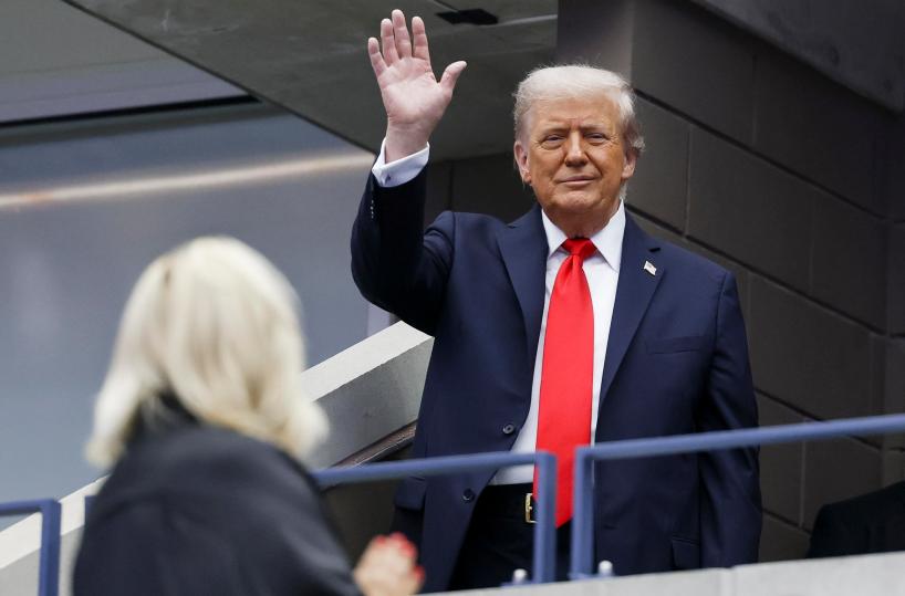 Us Open: Trump contestato, buu per il presidente