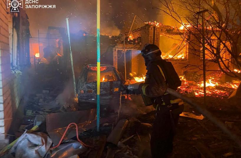 Kiev, 'attacco record, 823 fra droni e missili russi'