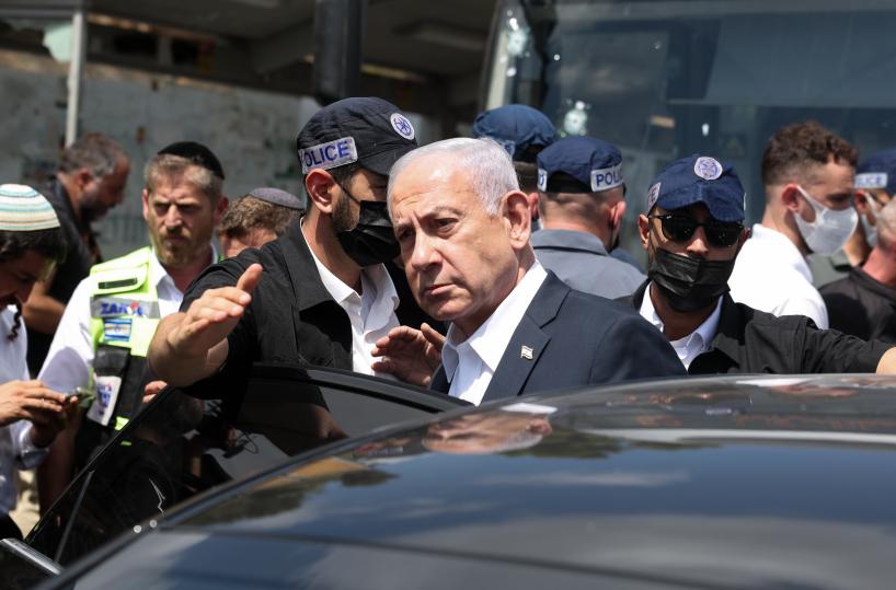 Netanyahu rinvia la testimonianza dopo attentato a Gerusalemme