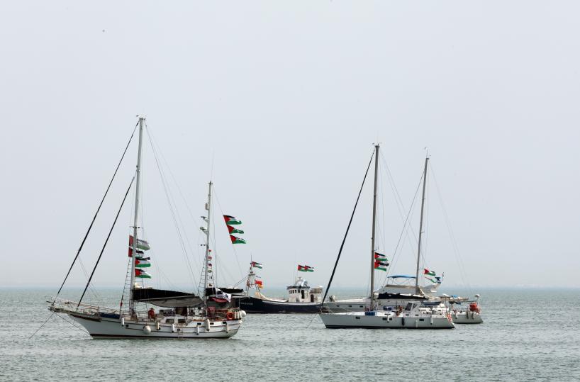 Flotilla: un'altra barca colpita in un sospetto raid con drone