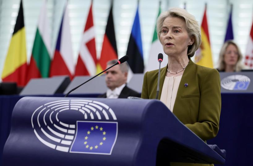 Von der Leyen, 'l'orrore quotidiano a Gaza deve cessare'