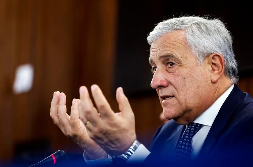 Tajani, aderiamo a dichiarazione Onu su Stato Palestina