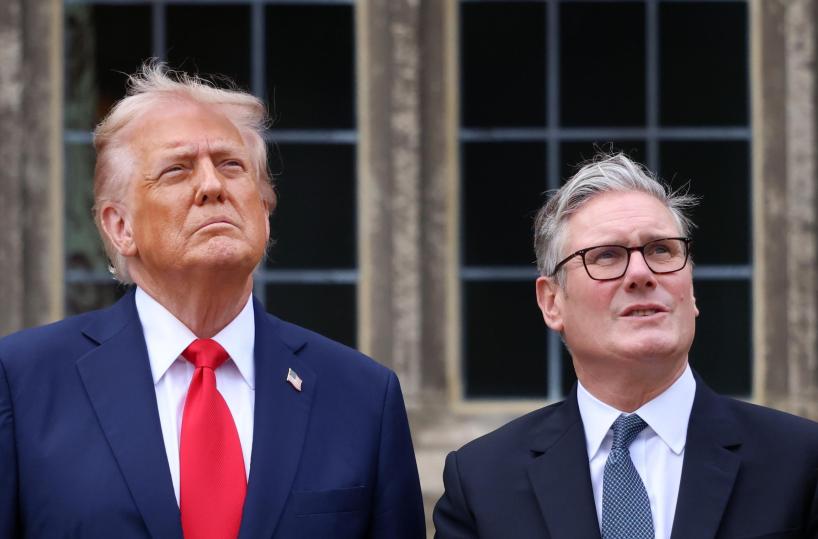 Trump, in disaccordo con Starmer su riconoscere Palestina
