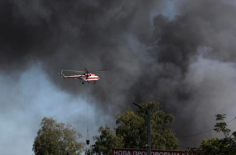 Nella notte attacchi di droni russi a Kiev e nella regione