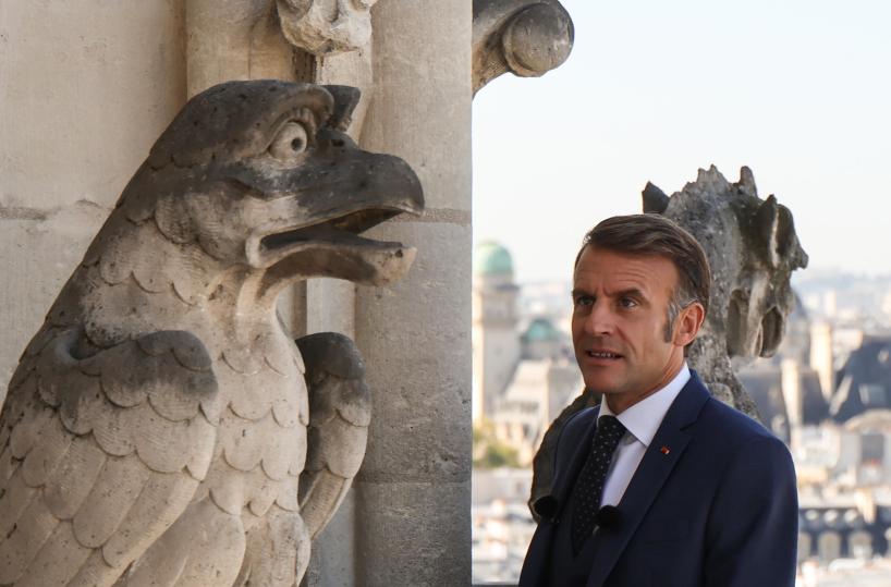 Macron, riconoscere Palestina unica soluzione politica