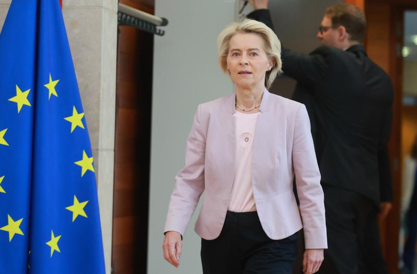 Von der Leyen annuncia gruppo donatori per la Palestina