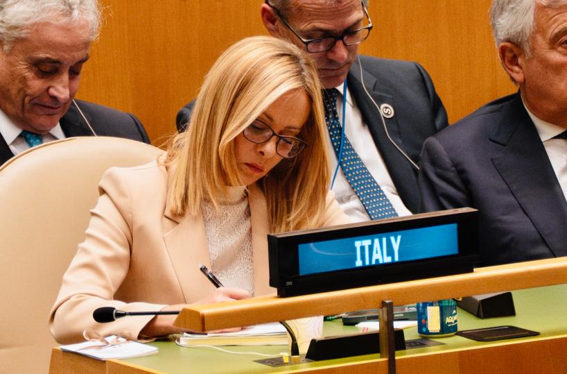 Meloni, stupita da reazioni opposizione sullo Stato di Palestina