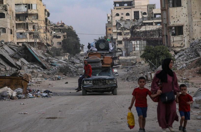 Idf, 700.000 palestinesi fuggiti da Gaza City verso sud