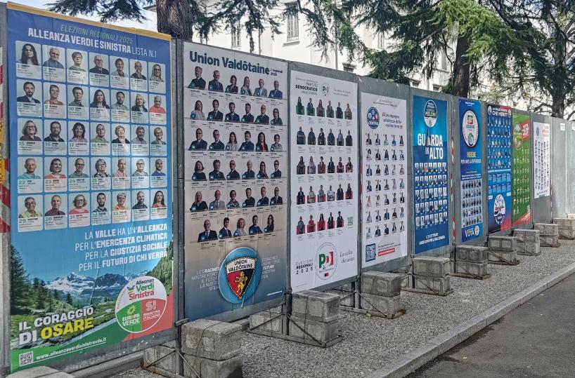 ++ Elezioni in Valle d'Aosta, alle 12 ha votato il 21,68% ++