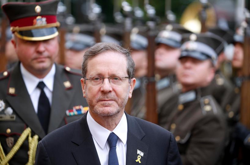 Ambasciatore d'Italia in Israele ricevuto da Herzog