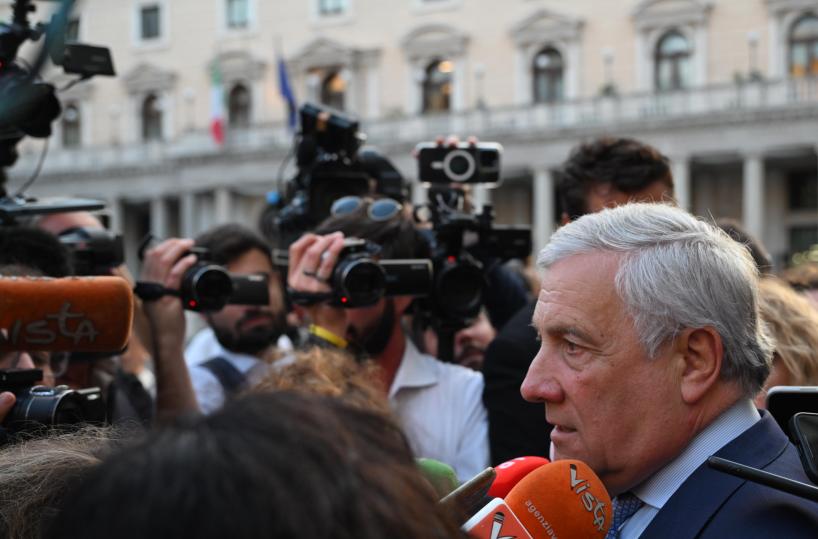 Tajani, chiesto a Israele di garantire sicurezza italiani