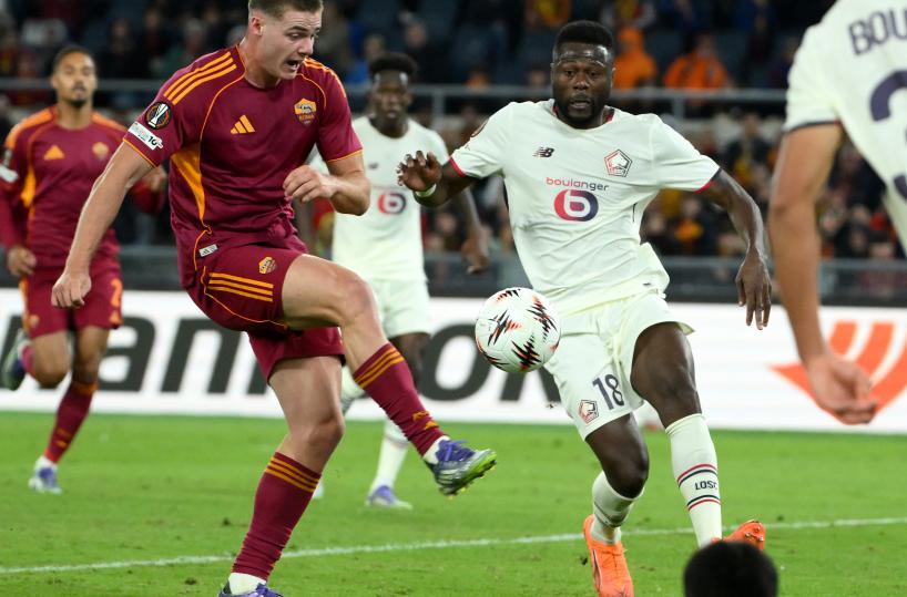 Europa League: Roma-Lille 0-1