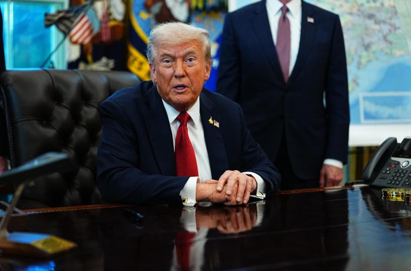 Trump, c'e' una reale chance di pace a Gaza
