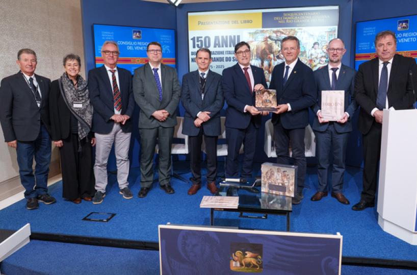 Comunicato Stampa: CRV - L'opera dell'università brasiliana di Caxias do Sul sui 150 anni dell'immigrazione italiana
