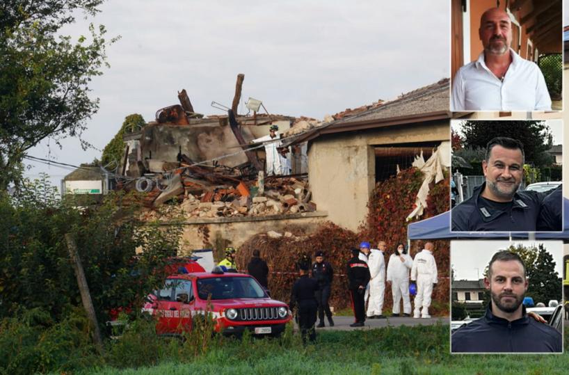 Piantedosi, esplosione per saturazione gas, innesco volontario