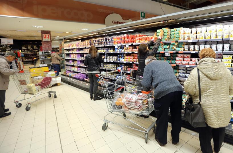 Istat, a settembre prezzi -0,2% sul mese, +1,6% sull'anno