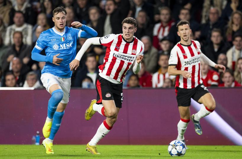 Champions: Psv Eindhoven - Napoli 6-2
