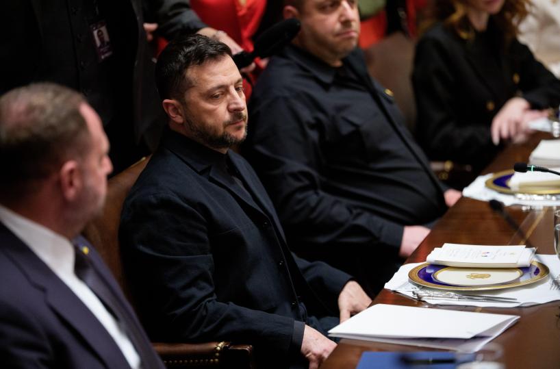 Leader Ue e Zelensky, 'negoziati da attuale linea contatto'