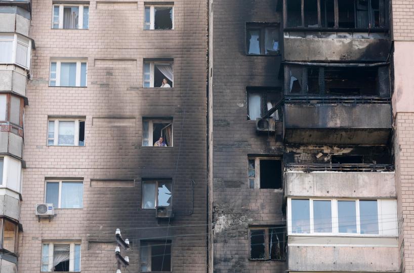Kiev, '405 droni e 28 missili russi, molti abbattuti'