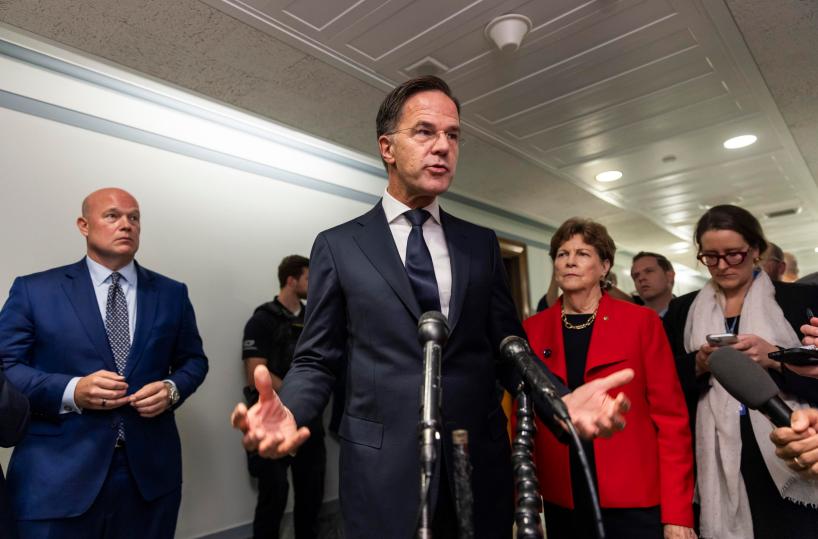 Rutte, 'la Nato sostiene Ucraina ma vogliamo che guerra finisca'