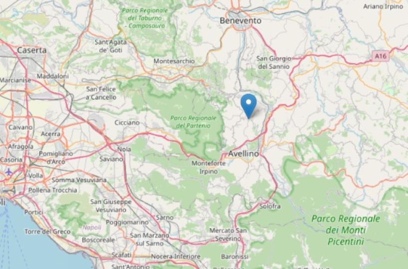 Nuova scossa terremoto in Irpinia, magnitudo tra 3.9 e 4.4