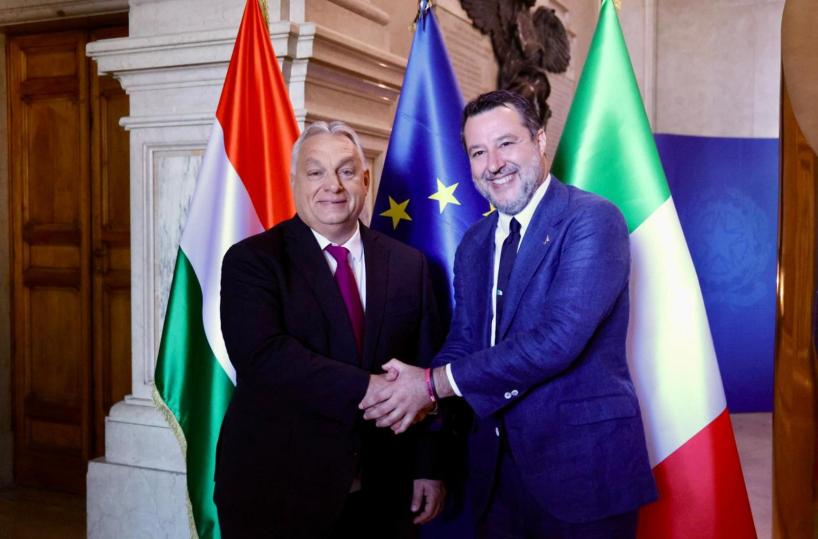 Salvini vede Orban, 'focus su pace e critiche a Ue suicida'