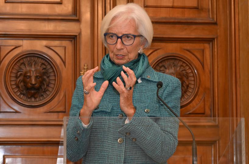 Lagarde, sostegno a euro al massimo storico,83% l'apprezza
