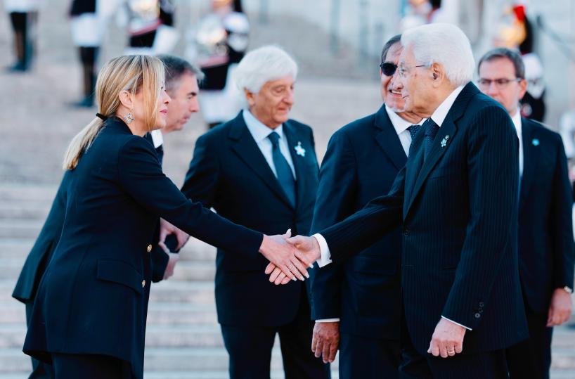 Meloni ringrazia Mattarella, Istituzioni unite contro dipendenze