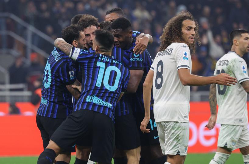 Serie A: Inter-Lazio 2-0, nerazzurri in testa con la Roma