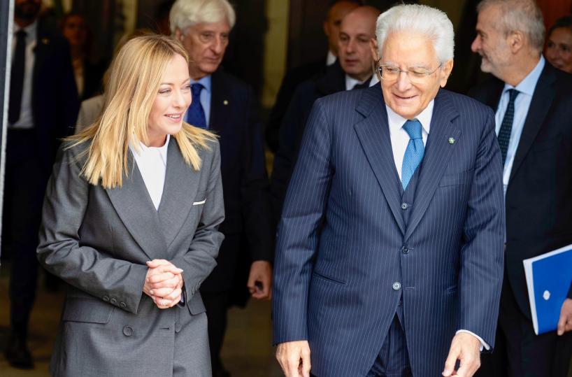 Meloni al Quirinale, incontro con Mattarella