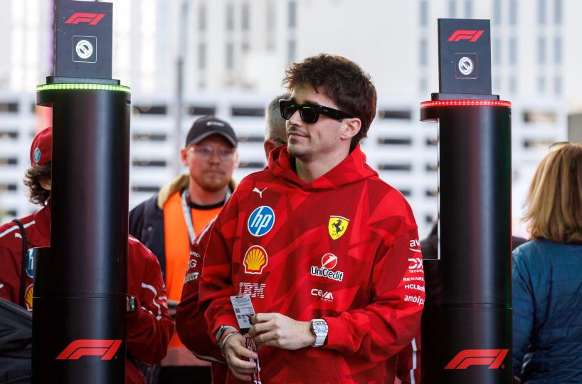 F1: Las Vegas, la Ferrari di Lecrerc vola nelle prime libere