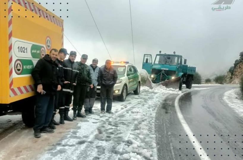 In Algeria segnalate le prime nevicate dopo mesi di siccità