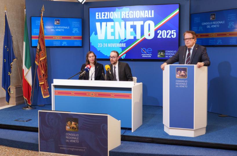 Comunicato Stampa: CRV - Veneto al voto 2025: Stefani eletto Presidente