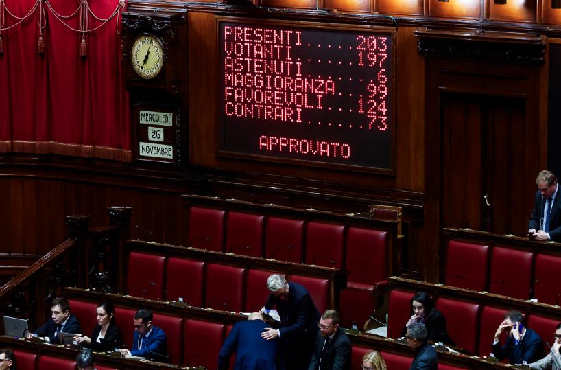 Ok definitivo della Camera al ddl semplificazione,124 i sì