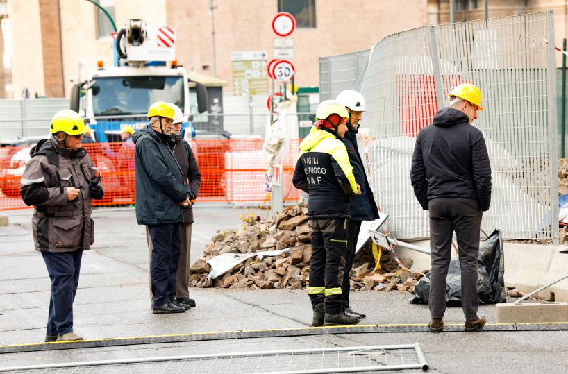 Dissequestro alla Torre dei Conti, al via lavori sicurezza