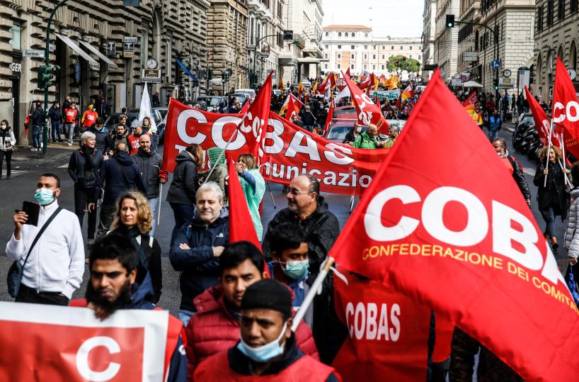 Domani sciopero generale Cobas e di tutti sindacati di base