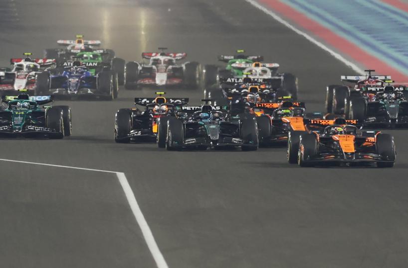 F1:Qatar;Piastri vince sprint, Norris 3/o, 4/o Verstappen