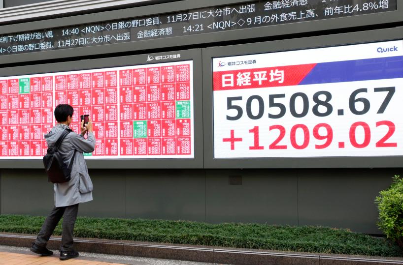 Borsa: Asia contrastata, lente resta su prossime mosse Fed