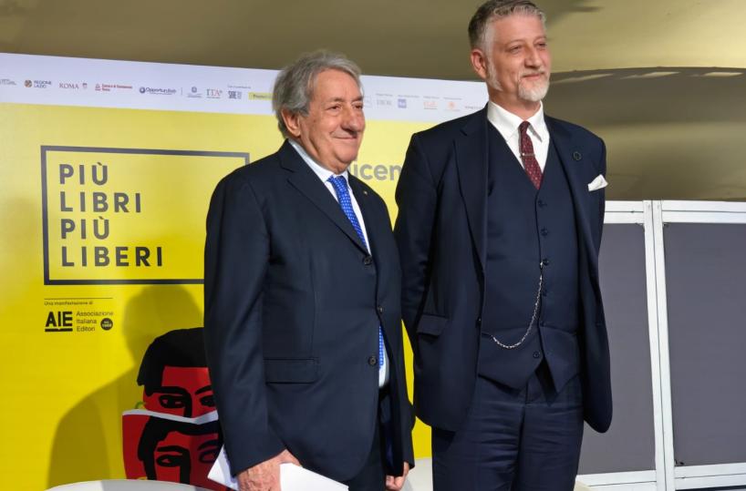 Giuli a Più Libri, 'mai assentarsi se non si è d'accordo'