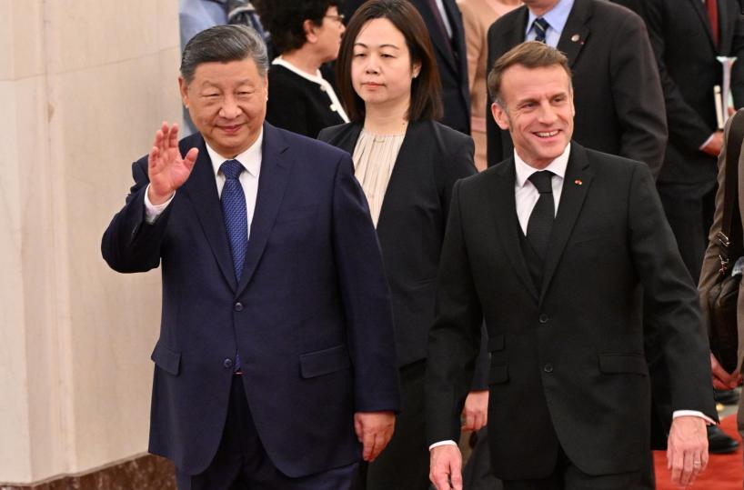 Xi-Macron, 'sostegno a sforzi su cessate fuoco in Ucraina'