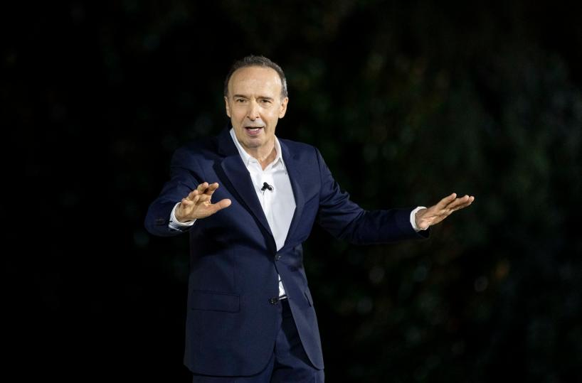 Benigni, il monologo su San Pietro sfiora i 4 milioni con il 24.4%