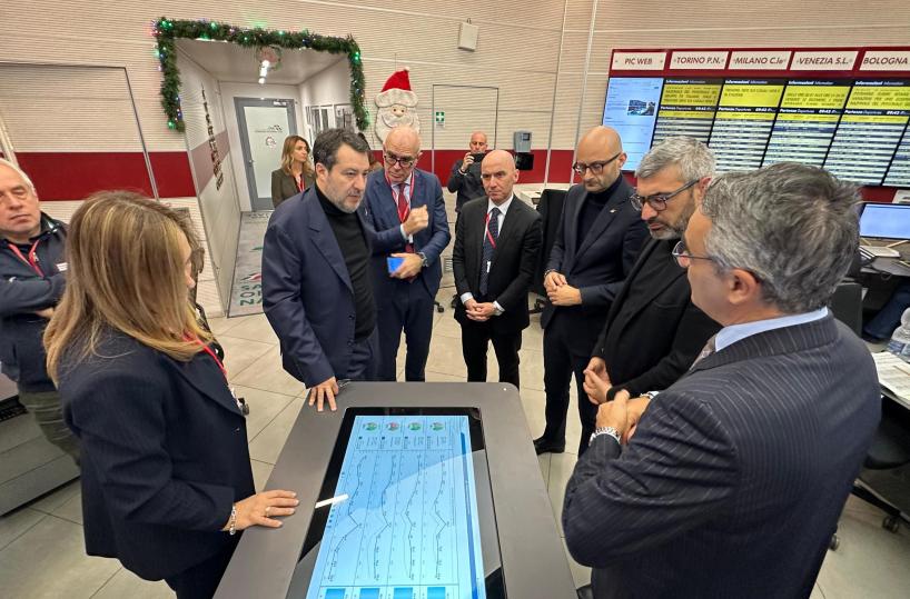 Salvini, 'per i treni disagi limitati malgrado sciopero'